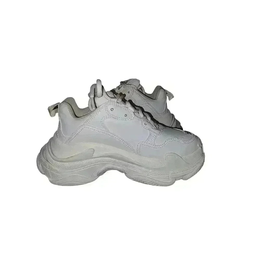 Balenciaga White Triple S In 35 Sneakers USA 5 - Picture 7 of 9